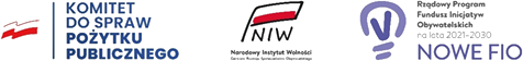 Komitet do Spraw Pożytku Publicznego, Narodowy Instytut Wolności — Centrum Rozwoju Społeczeństwa Obywatelskiego, Rządowy Program Fundusz Inicjatyw Obywatelskich NOWEFIO na lata 2021-2030